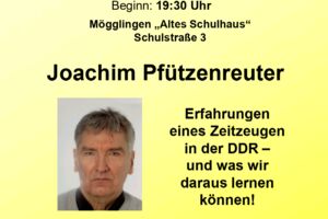 Leben in der DDR-Diktatur: Erfahrungen eines Zeitzeugen und was wir daraus lernen können