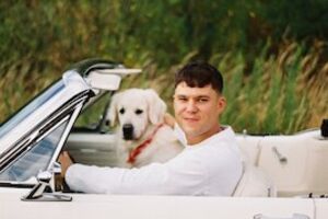 Ivan Thieme - mit Golden Retriever